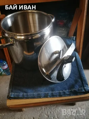 ЧИСТО НОВА ТЕНДЖЕРА ПОД НАЛЯГАНЕ , снимка 4 - Уреди за готвене на пара - 50417954