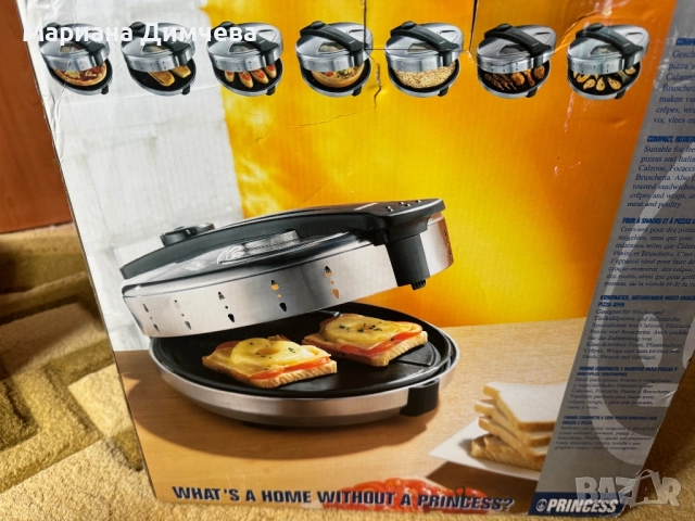 🔹 Мулти уред Princess – Multi Snack & Pizza Oven (ЧИСТО НОВ) 🔹