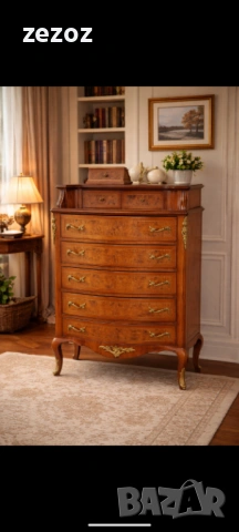 Ретро класически скрин Луи 15