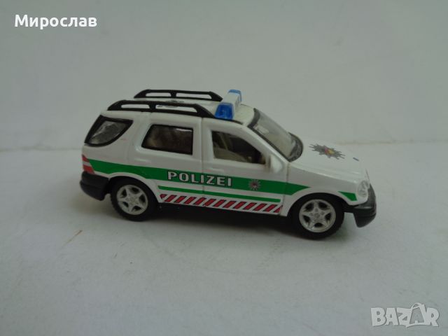 HONGWELL 1/72 MERCEDES ML POLICE ПОЛИЦИЯ МОДЕЛ КОЛИЧКА, снимка 3 - Колекции - 46100355