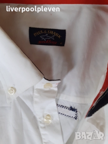 👉Нова Paul&Shark Original L ефектна, снимка 7 - Ризи - 52033848