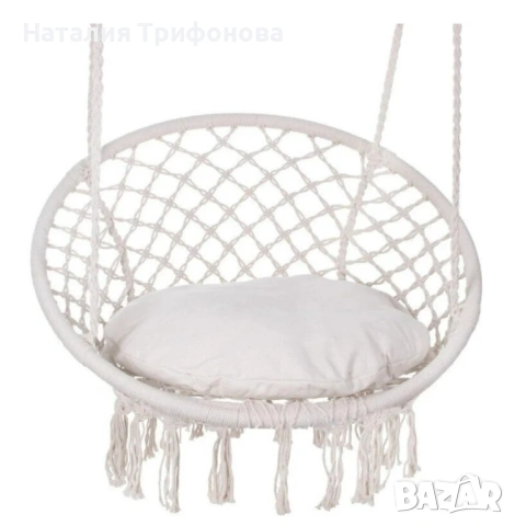 Висяща градинска люлка, снимка 5 - Градински мебели, декорация  - 54182047