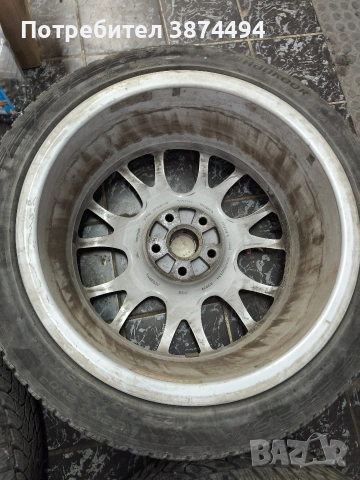 Оригинални Audi BBS CH джанти+зимни гуми 18" 8J ET43 5×112, снимка 10 - Гуми и джанти - 53668161