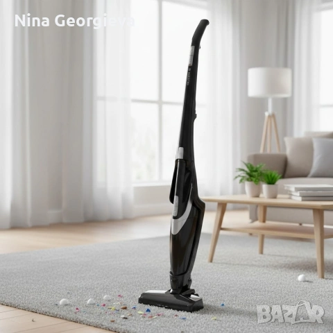 Безжична прахосмукачка 2 в 1 с Li-ion батерия, 8 kPa, 22.2V 