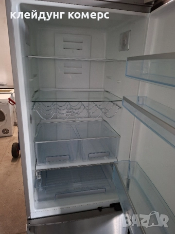 Хладилник с фризер BOSCH NO FROST ИНОКС вис.185см. А+++, снимка 4 - Хладилници - 52364608