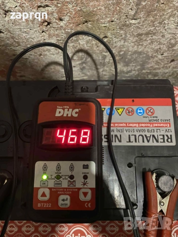 Почти нов акумулатор 60 амп/ч 510 А EFB оригинален с гаранция, снимка 2 - Аксесоари и консумативи - 51885965