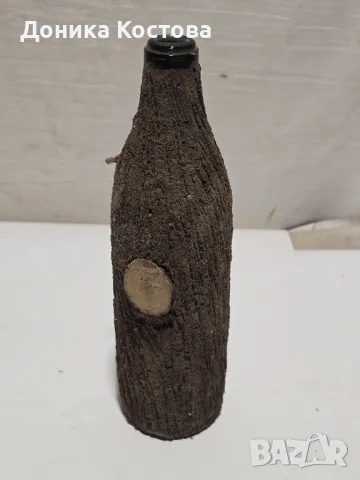 Бутилки с дървена кора, снимка 4 - Антикварни и старинни предмети - 49857493