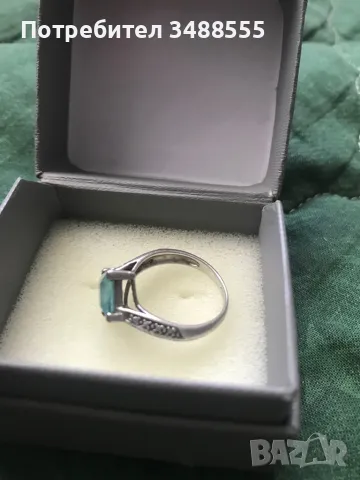 Сребърен пръстен , снимка 1