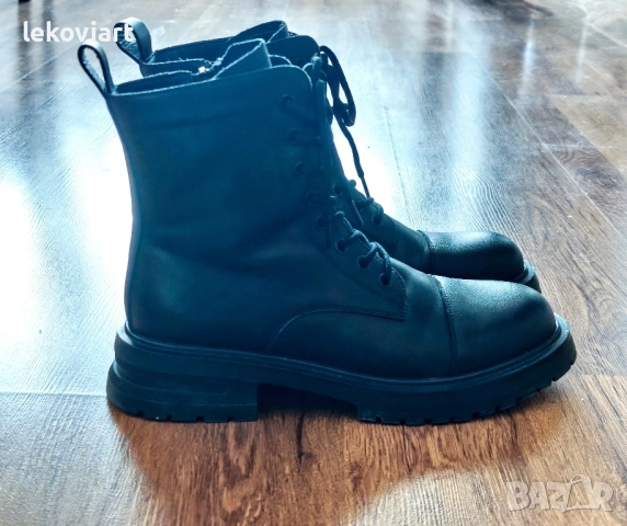 Нови дамски боти - естествена кожа , снимка 4 - Дамски боти - 52207185