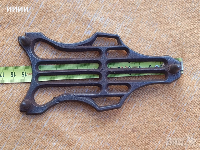 Скара за ютия на жар 4, снимка 2 - Антикварни и старинни предмети - 53840486