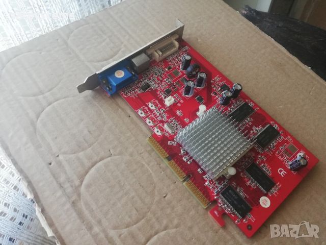 Видео карта ATi Radeon Palit 9550 128MB DDR 128bit AGP, снимка 4 - Видеокарти - 46495550