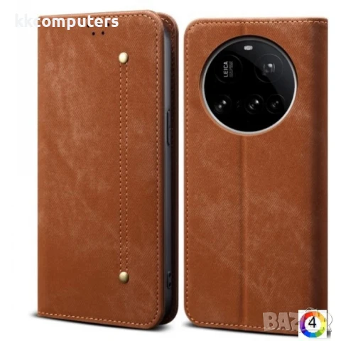 Xiaomi 15 Ultra Wallet Кожен Калъф и Протектор, снимка 5 - Калъфи, кейсове - 50780574