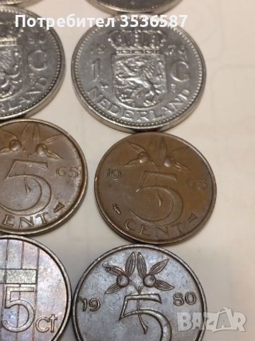 Монети Нидерландия., снимка 4 - Нумизматика и бонистика - 45180589