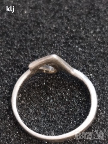 Дамски сребърен пръстен , снимка 4 - Пръстени - 45021714