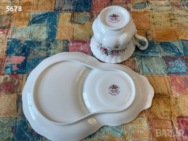 Royal Albert тенис сет Lavender Rose, снимка 11 - Антикварни и старинни предмети - 54294498