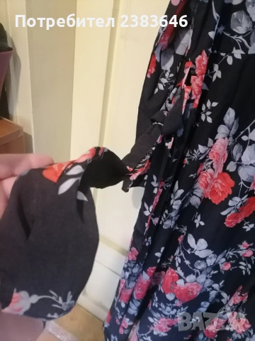 Дълга официална дамска рокля от полиестер, снимка 7 - Рокли - 53401134