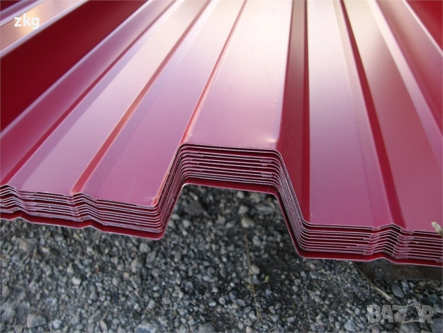 Покривна пластифицирана ламарина TR40x188-940 в София, снимка 4 - Строителни материали - 53174131