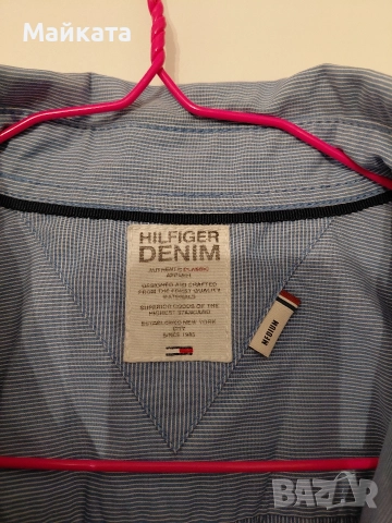 Мъжка спортно елегантна риза Tommy Hilfiger , снимка 4 - Ризи - 52916148