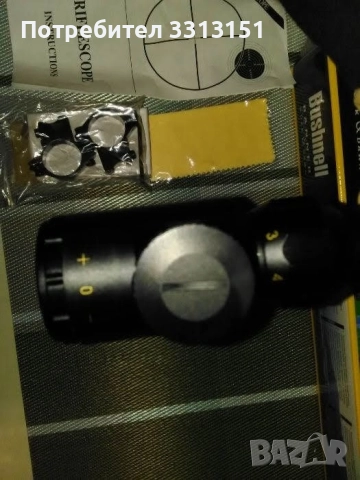 Оптика за въздушна пушка Bushnell 3x9x40, снимка 4 - Въздушно оръжие - 51677987
