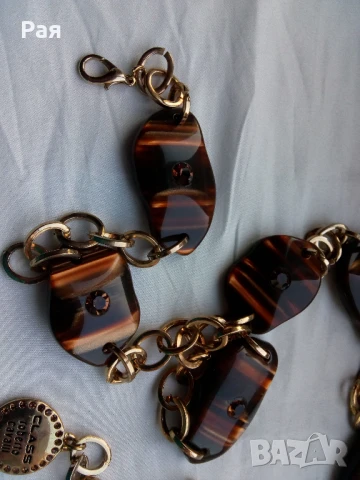 Колан тип бижу Roberto Cavalli class, снимка 7 - Колани - 50751387