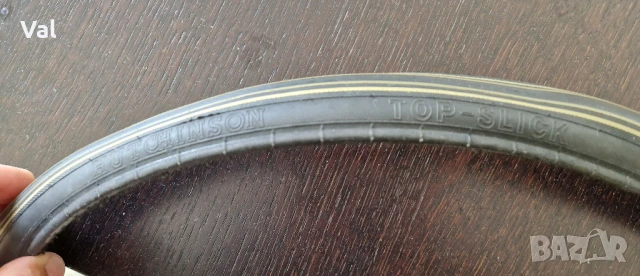 Нова сгъваема шосейна гума Hutchinson Elite Gold Тop Slick – 26 x 1”  (25х559) , снимка 4 - Велосипеди - 50404867
