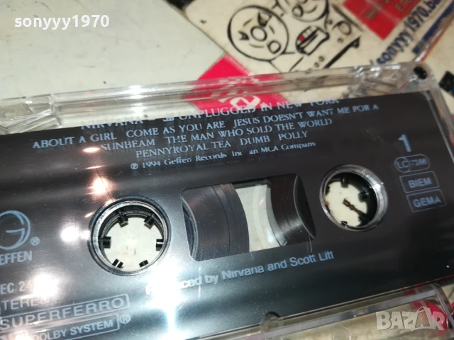 NIRVANA-ORIGINAL TAPE 1906251433, снимка 6 - Аудио касети - 50724953