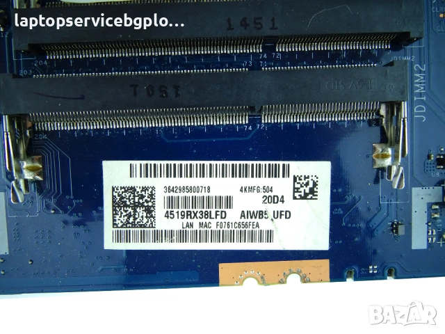 Lenovo IdeaPad B50-70 B50-80 B40-80 дънна платка ZIWB2/ ZIWB3/ ZIWE1 LA-B091P i5 i5-5200U, снимка 5 - Части за лаптопи - 52109442