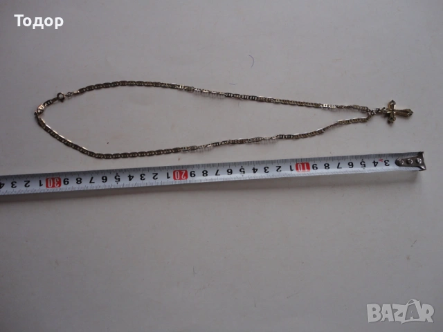 Позлатена верижка колие Amerik FBM 2, снимка 6 - Колиета, медальони, синджири - 53061913