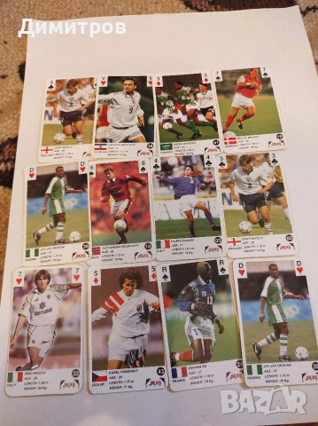 Карти с футболисти, снимка 2 - Футбол - 53291156