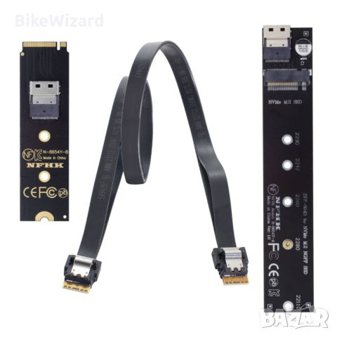 chenyang CY M.2 NVME NGFF M-Key SSD конектор адаптер за SSD дънна платка 2280 22110 НОВО