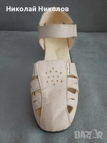 Дамски сандали, №36, цвят бежов, снимка 8 - Сандали - 53138773