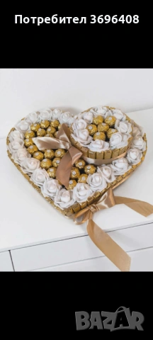 Букети от цветя и бомбони 