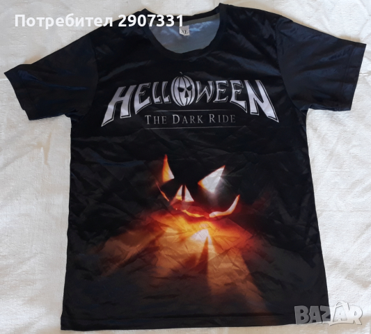 Тениска групи Helloween "Dark Ride" 2000, снимка 1 - Тениски - 44960149