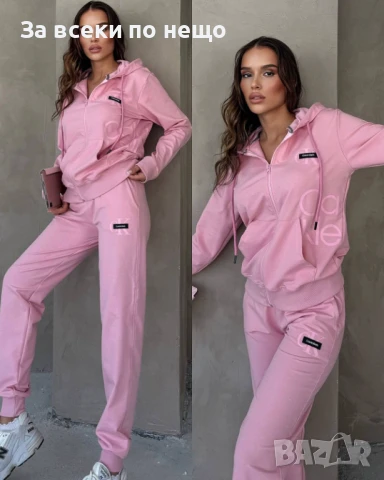 Calvin Klein Дамски Спортен Комплект🔝Дамски Спортен Екип - 5 Цвята Код A825, снимка 2 - Спортни екипи - 51381750
