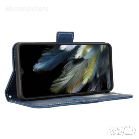 Blackview Wave 8 / Wave 8C / Oscal Flat 2 Magnetic Wallet2 Кожен Калъф и Протектор, снимка 8 - Калъфи, кейсове - 53234448