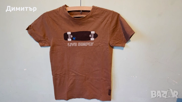 Тениска Patagonia Skate T-shirt S slim fit skateboard rap hip-hop sport skateboard snowboard, снимка 3 - Тениски - 53419034