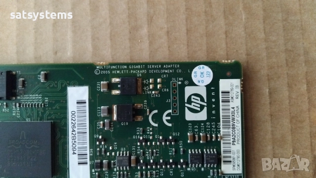  HP NC373T PCI Express Multifunction Gigabit Server Adapter, снимка 9 - Мрежови адаптери - 34168671