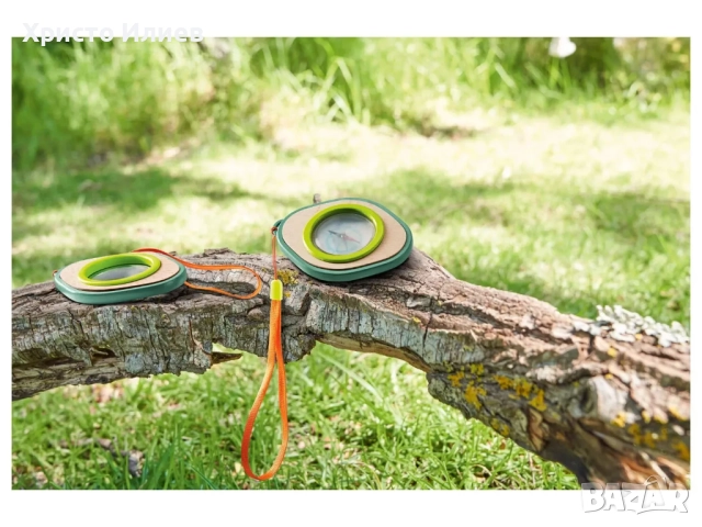 Дървена играчка Компас и Лупа дървен комплект за игра, снимка 2 - Образователни игри - 52233221