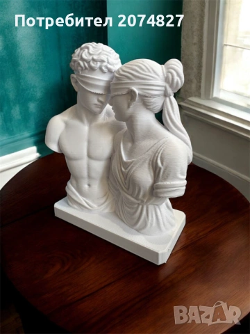 Статуетка Влюбени , снимка 4 - Декорация за дома - 53370177