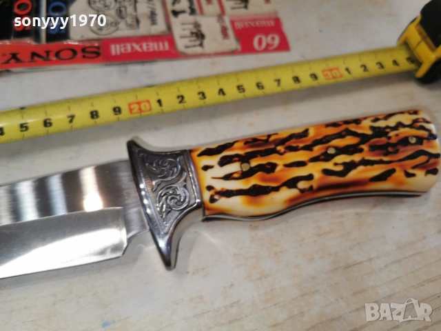 НОЖ С КРАСИВА ДРЪЖКА 1103260738, снимка 11 - Ножове - 53791115