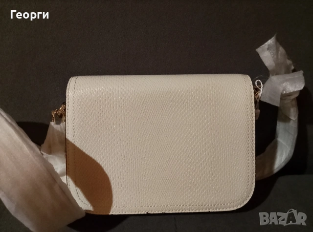 Нова дамска чанта от естествена кожа, снимка 5 - Чанти - 53775674