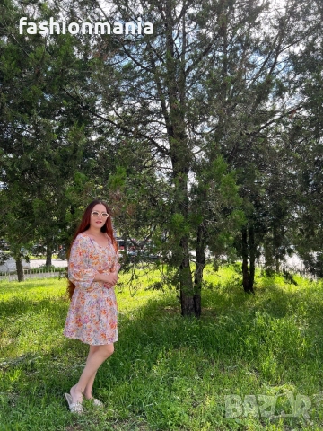 Лятна флорална рокля на H&M, снимка 8 - Рокли - 52105226