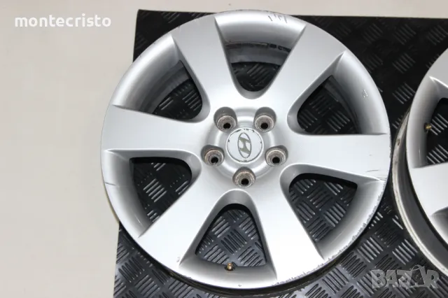 Алуминиеви джанти Hyundai Santa Fe SM CM (2001-2012г.) 5x114.3 67.1 / 18 цола Хюндай Санта Фе, снимка 8 - Гуми и джанти - 47158835