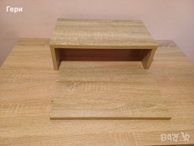 ТОП ОФЕРТА! Ъглови легла с МАТРАЦИ 82/190см и БЮРО дъб сонома, снимка 9 - Спални и легла - 53227561