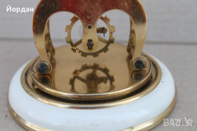 Немски настолен 8 дневен часовник ''Шатц'', снимка 12 - Антикварни и старинни предмети - 46431542