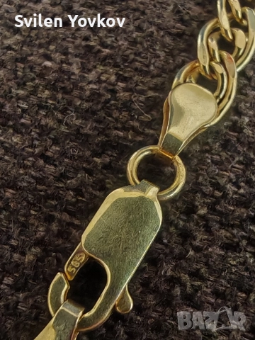 Продавам плътни български златни синджири 14к, снимка 5 - Колиета, медальони, синджири - 52907990