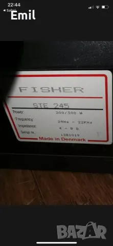 HIGH END FISHER STE-245 , снимка 4 - Тонколони - 47248584