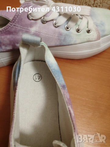 Кецове цветни спортни  номер 41, снимка 5 - Кецове - 53380812