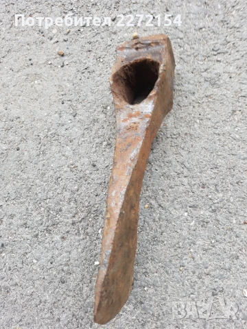 Османски боен топор брадва, снимка 2 - Антикварни и старинни предмети - 51197098