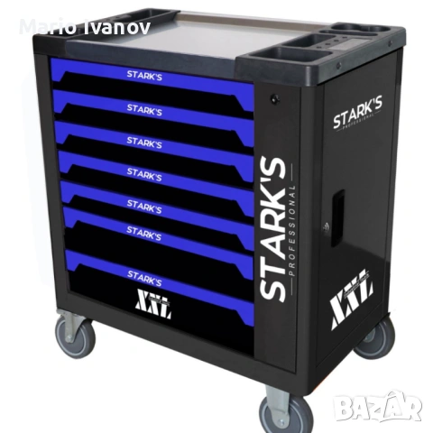 Професионална количка с инструменти 258 части – пълен набор за автосервизи и майстори, снимка 9 - Други инструменти - 53379799